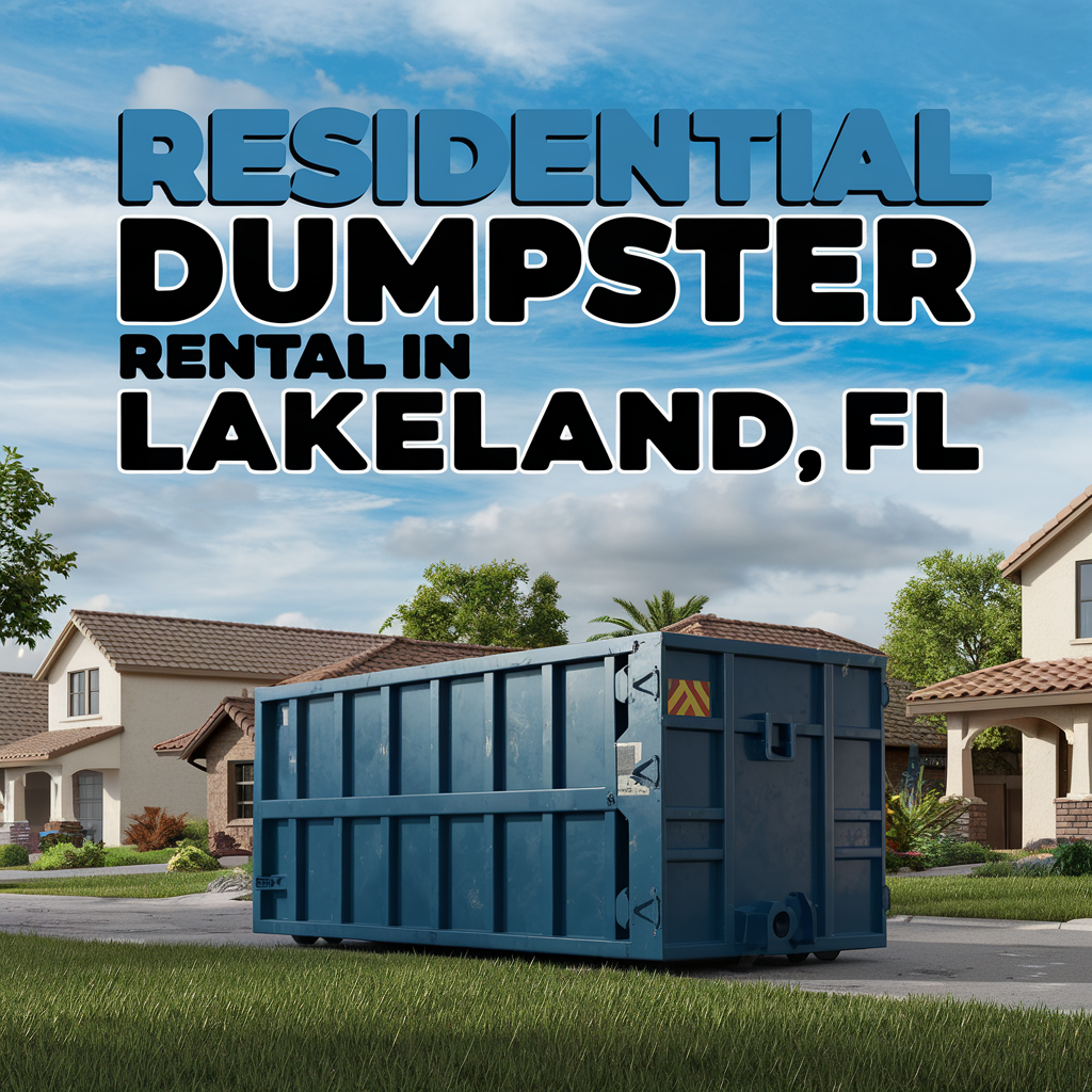 residential dumpster rental in lakeland, fl