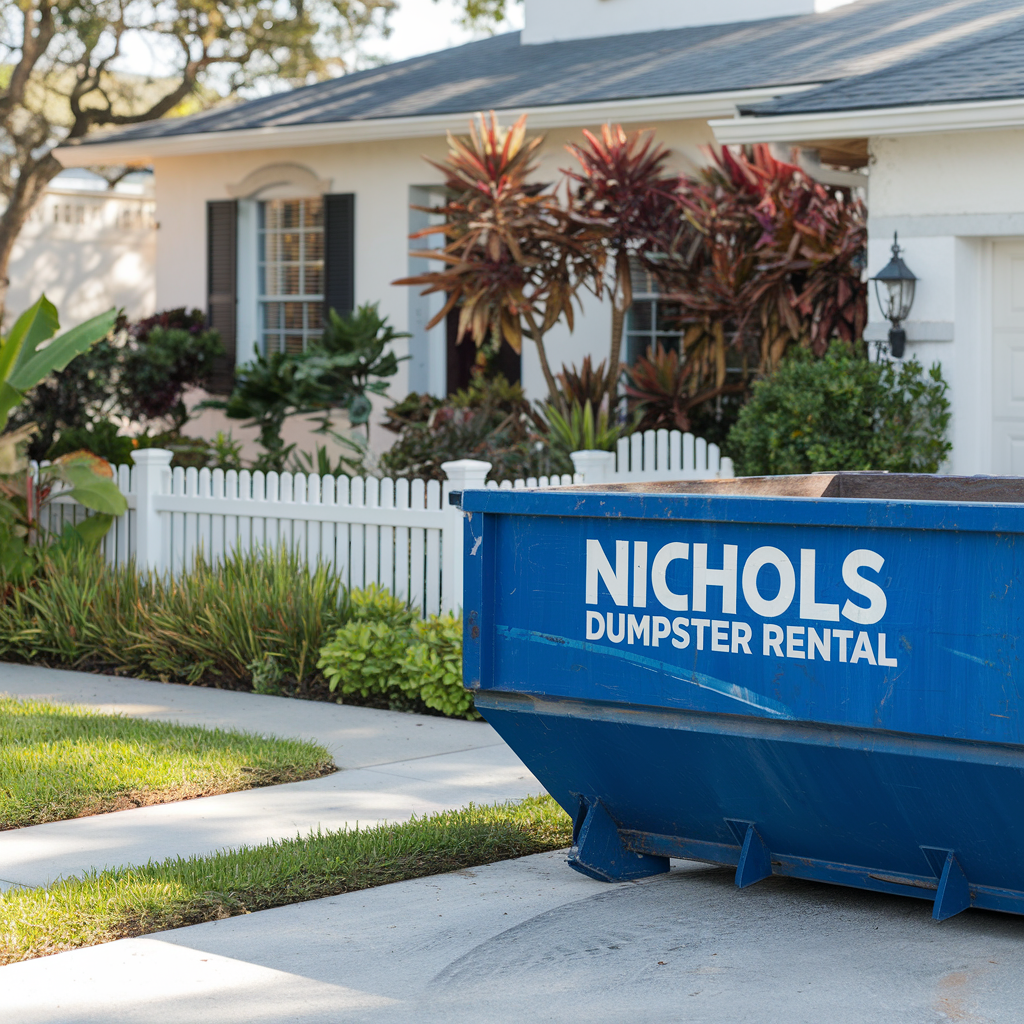 Dumpster rental in Nichols FL