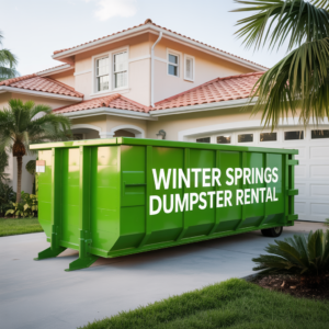 winter springs dumpster rental