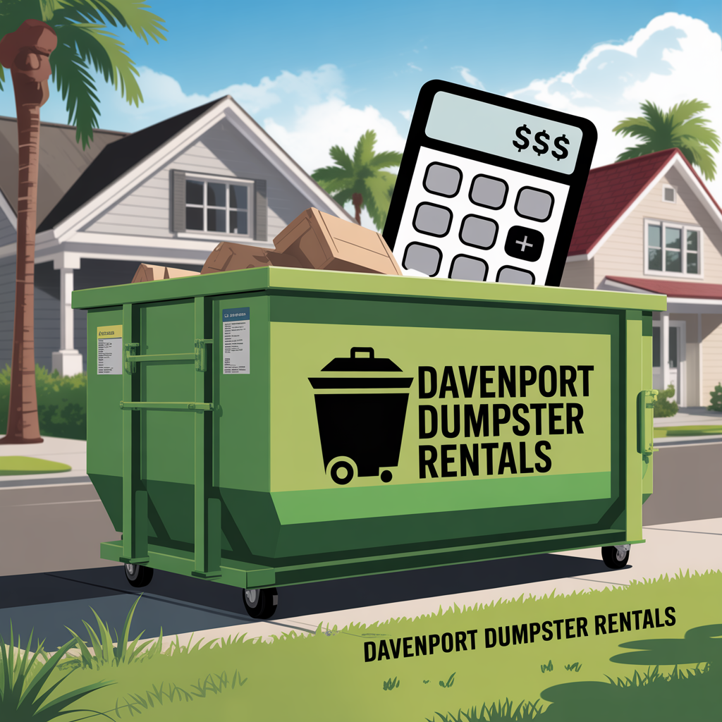 green dumpster for davenport fl