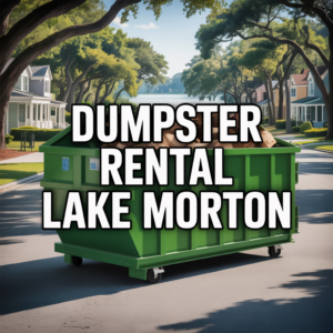 dumpster rental lake morton