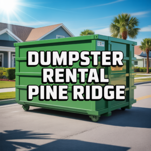 dumpster rental pine ridge